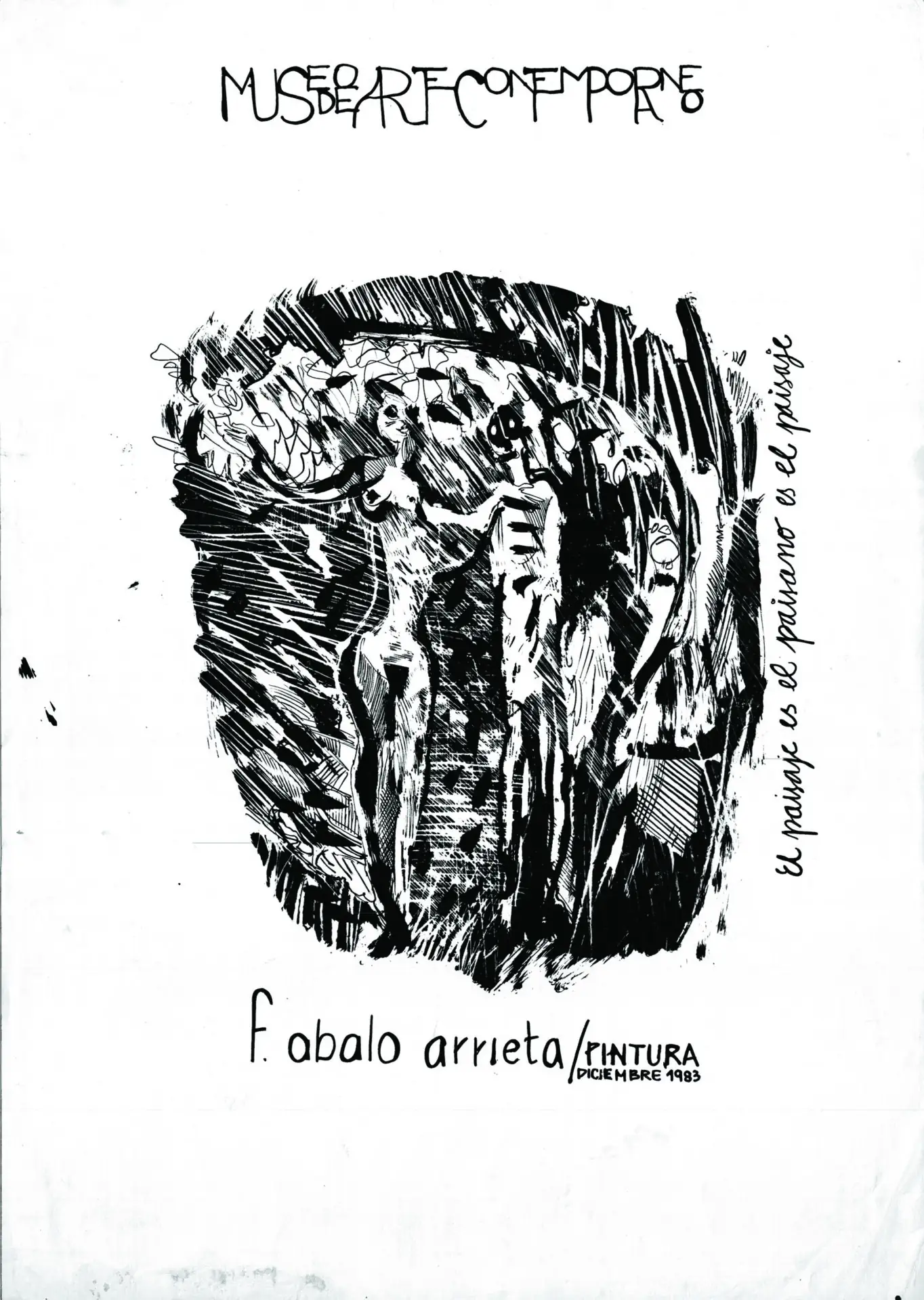 Fernando Abalo Arrieta – 1983 Museo de Arte Contemporáneo (01)